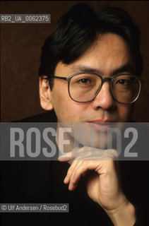 English writer Kazuo Ishiguro. Paris, January 8, 1997 - ©Ulf Andersen/Rosebud2