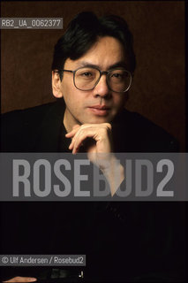 English writer Kazuo Ishiguro. Paris, January 8, 1997 - ©Ulf Andersen/Rosebud2