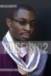 American writer Uzodinma Iweala, Nigerian born. Paris, September 27, 2008 - ©Ulf Andersen/Rosebud2