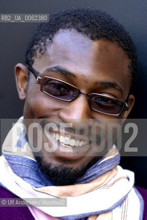 American writer Uzodinma Iweala, Nigerian born. Paris, September 27, 2008 - ©Ulf Andersen/Rosebud2