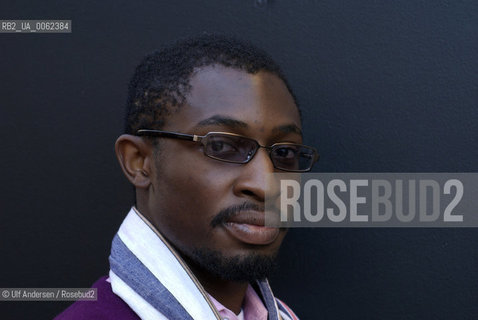 American writer Uzodinma Iweala, Nigerian born. Paris, September 27, 2008 - ©Ulf Andersen/Rosebud2