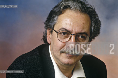 French writer Jean Claude Izzo. Paris, February 28, 1997 - ©Ulf Andersen/Rosebud2