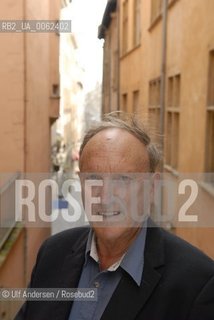 English writer Bill James. Lyon, April 2, 2007 - ©Ulf Andersen/Rosebud2