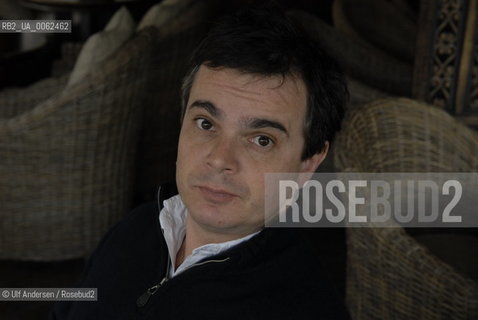 French writer Alexandre Jardin. Paris, March 20, 2008 - ©Ulf Andersen/Rosebud2