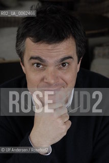 French writer Alexandre Jardin. Paris, March 20, 2008 - ©Ulf Andersen/Rosebud2