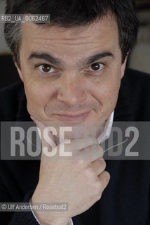 French writer Alexandre Jardin. Paris, March 20, 2008 - ©Ulf Andersen/Rosebud2