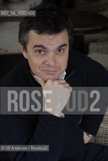 French writer Alexandre Jardin. Paris, March 20, 2008 - ©Ulf Andersen/Rosebud2