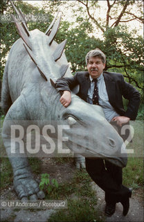 American paleontologist Stephen Jay Gould (1941-2002). Paris, May 28, 1991 - ©Ulf Andersen/Rosebud2