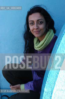 Rhadika Jha, Indian writer. Saint Malo, May 5, 2005 - ©Ulf Andersen/Rosebud2