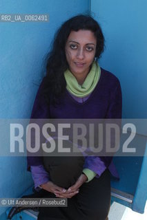 Rhadika Jha, Indian writer. Saint Malo, May 5, 2005 - ©Ulf Andersen/Rosebud2