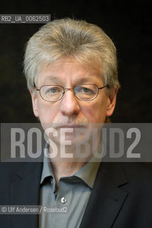 German writer Reinhard Jirgl. Paris, November 23, 2010 - ©Ulf Andersen/Rosebud2