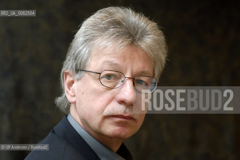 German writer Reinhard Jirgl. Paris, November 23, 2010 - ©Ulf Andersen/Rosebud2