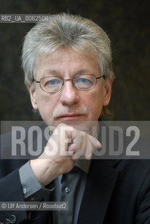 German writer Reinhard Jirgl. Paris, November 23, 2010 - ©Ulf Andersen/Rosebud2