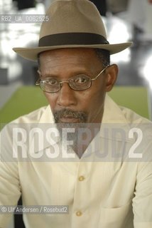 English poet and writer Linton Kwesi Johnson. Toulouse, June 20, 2007, - ©Ulf Andersen/Rosebud2