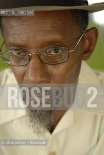 English poet and writer Linton Kwesi Johnson. Toulouse, June 20, 2007, - ©Ulf Andersen/Rosebud2