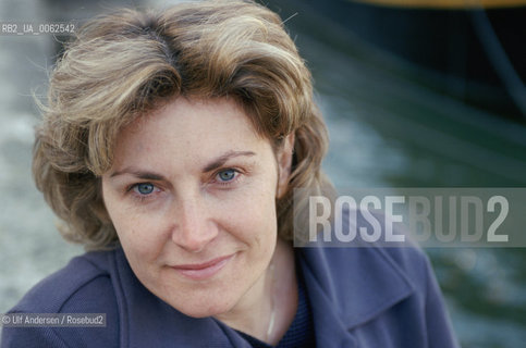 American writer Kaylie Jones. Paris, March 21, 2000 - ©Ulf Andersen/Rosebud2