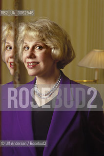 American writer and feminist Erica Jong. Paris, March 3, 1998 - ©Ulf Andersen/Rosebud2