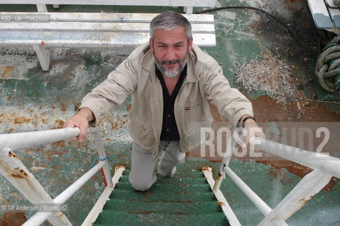 French writer Thierry Jonquet. Saint Malo, May 30, 2004 - ©Ulf Andersen/Rosebud2