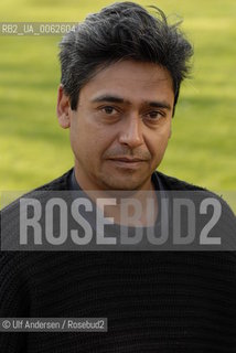 Indian writer Ruchir Joshi. Paris, March 28, 2007 - ©Ulf Andersen/Rosebud2