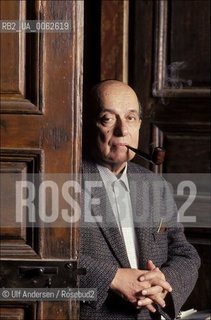 Argentinian poet Roberto Juarroz. Paris, February 2, 1993 - ©Ulf Andersen/Rosebud2