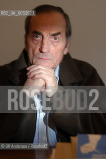 French writer Charles Juliet. Lyon, March 3, 2003 - ©Ulf Andersen/Rosebud2