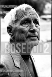 German writer Ernst Jünger (1895-1998). Nice, May 20, 1978 - ©Ulf Andersen/Rosebud2