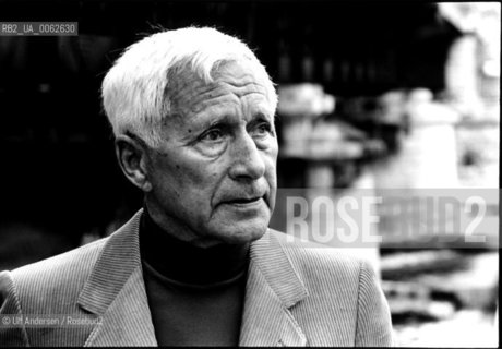 German writer Ernst Jünger (1895-1998). Nice, May 20, 1978 - ©Ulf Andersen/Rosebud2