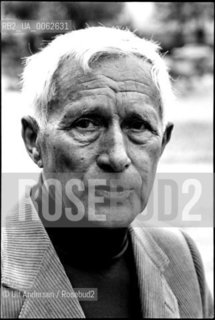 German writer Ernst Jünger (1895-1998). Nice, May 20, 1978 - ©Ulf Andersen/Rosebud2