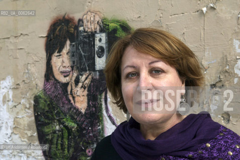 Irakian writer Inaam Kachachi. Paris, September 7, 2009 - ©Ulf Andersen/Rosebud2