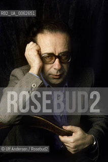 Albanian writer Ismael Kadare. Paris, October 2, 1988 - ©Ulf Andersen/Rosebud2