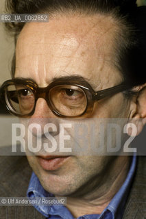 Albanian writer Ismael Kadare. Paris, October 2, 1988 - ©Ulf Andersen/Rosebud2