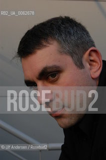 Russian writer Vladimir Kaminer. Paris, March 18, 2005 - ©Ulf Andersen/Rosebud2