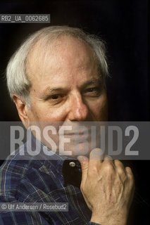 Israeli writer Yoram Kaniuk. Paris, April 7, 1995 - ©Ulf Andersen/Rosebud2