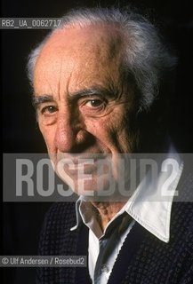 Elia Kazan, American film director and writer. Paris, September 19, 1999 - ©Ulf Andersen/Rosebud2