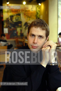 Austrian writer Daniel Kehlmann. New York, January 15, 2007 - ©Ulf Andersen/Rosebud2