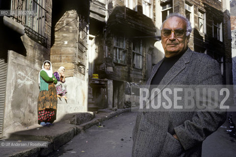 Turkish writer Yachar Kemal. Istanbul, April 30, 1992 - ©Ulf Andersen/Rosebud2