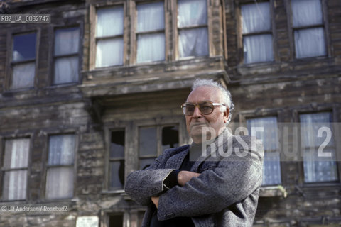 Turkish writer Yachar Kemal. Istanbul, April 30, 1992 - ©Ulf Andersen/Rosebud2