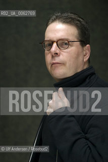 American writer Douglas Kennedy. Paris, May 15, 2009 - ©Ulf Andersen/Rosebud2