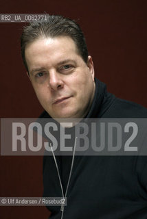 American writer Douglas Kennedy. Paris, May 15, 2009 - ©Ulf Andersen/Rosebud2