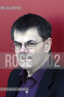 Irish journalist and crime novelist Gene Kerrigan. Lyon, April 15, 2008 - ©Ulf Andersen/Rosebud2