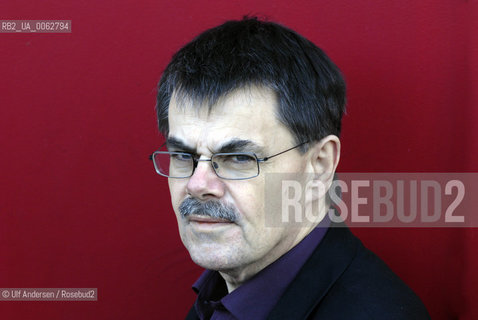 Irish journalist and crime novelist Gene Kerrigan. Lyon, April 15, 2008 - ©Ulf Andersen/Rosebud2