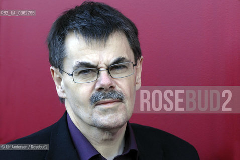 Irish journalist and crime novelist Gene Kerrigan. Lyon, April 15, 2008 - ©Ulf Andersen/Rosebud2