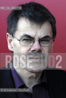 Irish journalist and crime novelist Gene Kerrigan. Lyon, April 15, 2008 - ©Ulf Andersen/Rosebud2