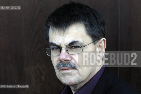 Irish journalist and crime novelist Gene Kerrigan. Lyon, April 15, 2008 - ©Ulf Andersen/Rosebud2