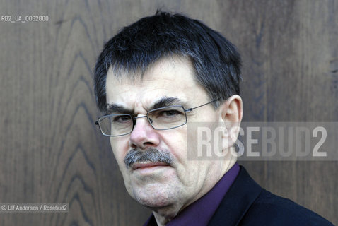 Irish journalist and crime novelist Gene Kerrigan. Lyon, April 15, 2008 - ©Ulf Andersen/Rosebud2