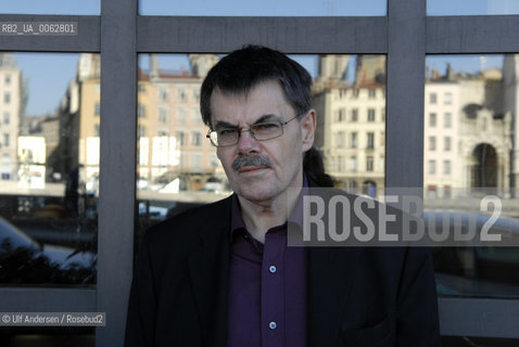 Irish journalist and crime novelist Gene Kerrigan. Lyon, April 15, 2008 - ©Ulf Andersen/Rosebud2