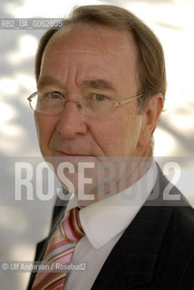 English historian and writer Ian Kershaw. Paris, September 9, 2008 - ©Ulf Andersen/Rosebud2