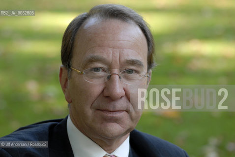 English historian and writer Ian Kershaw. Paris, September 9, 2008 - ©Ulf Andersen/Rosebud2