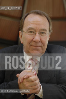 English historian and writer Ian Kershaw. Paris, September 9, 2008 - ©Ulf Andersen/Rosebud2