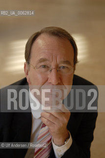 English historian and writer Ian Kershaw. Paris, September 9, 2008 - ©Ulf Andersen/Rosebud2